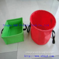 High Quality 500D PVC Tarpaulin Folding Water Bucket for Fishing